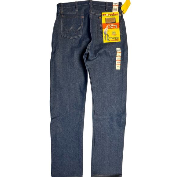 Wrangler Men’s Pro Rodeo Competition Jeans, Original Fit,13MWZ, 35x36, Blue - Picture 3 of 6